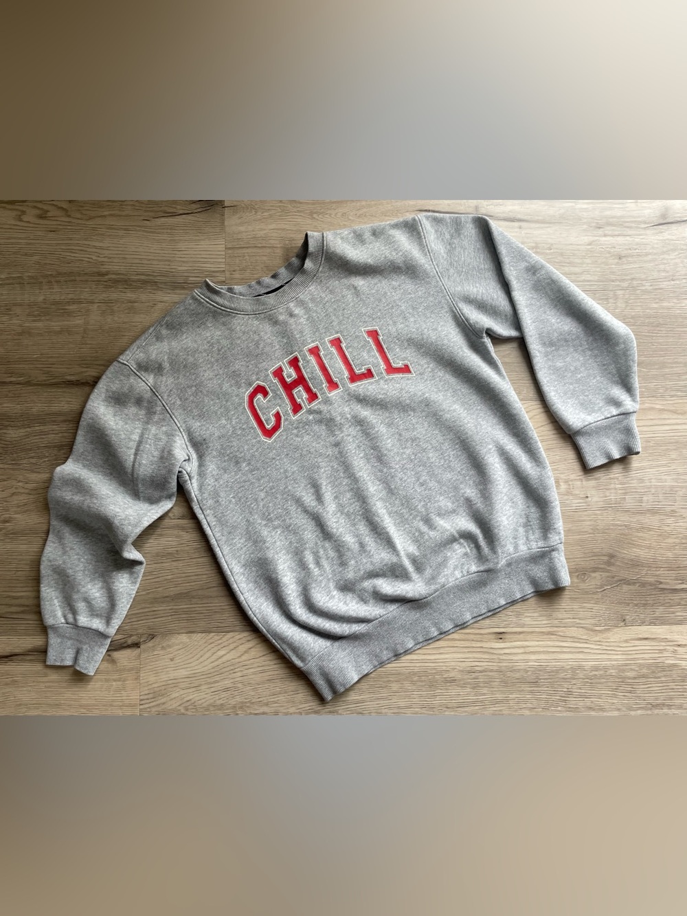 art class | ‘CHILL’ Graphic Crewneck Sweatshirt | Youth M (8-10) - Picture 12 of 13